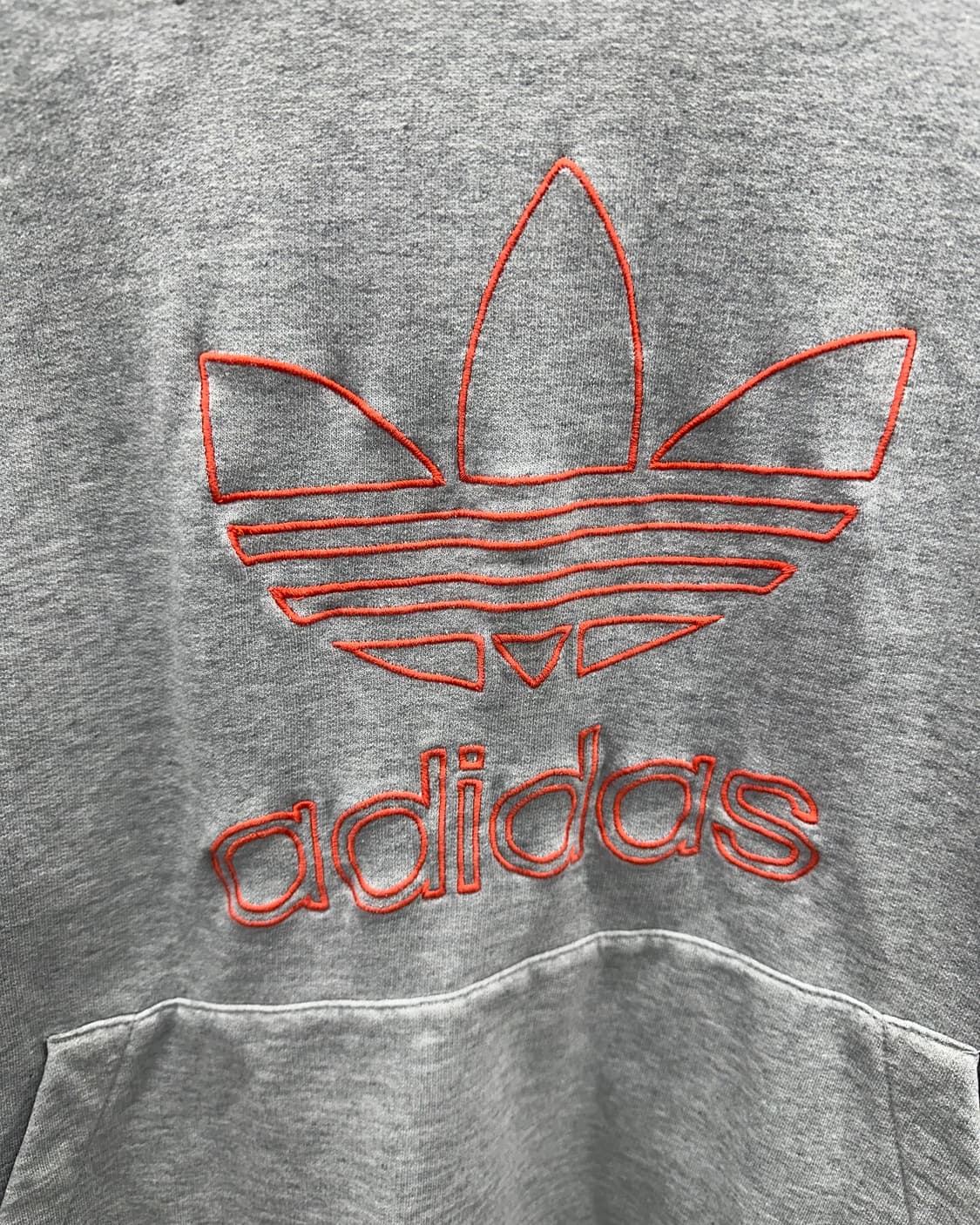 (M)90'S 아디다스 기모 후드-M1698 상품이미지3