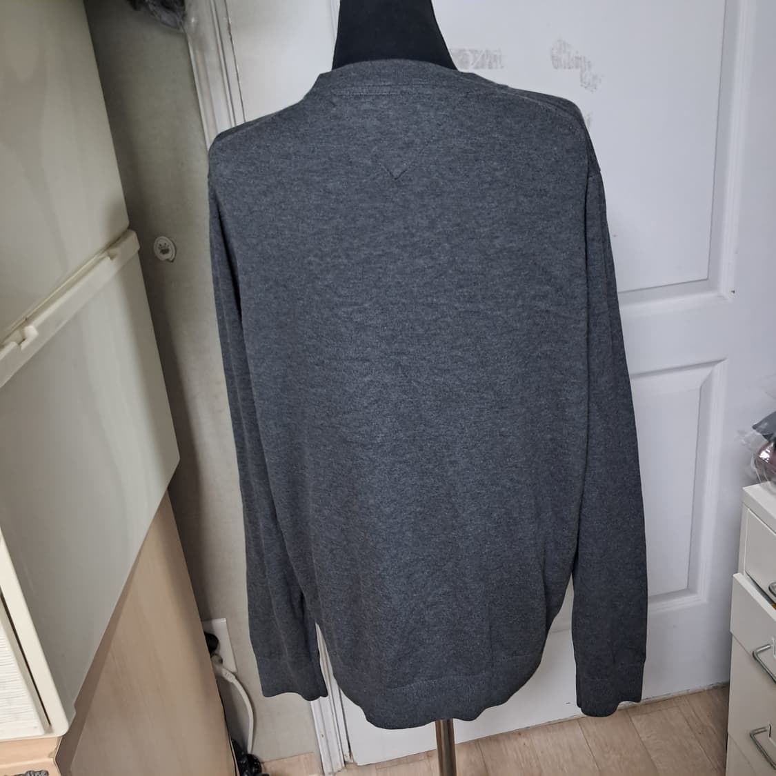 타미힐피거 남성 가디건 (면+실크혼방)L사이즈 상태최상 상품이미지3