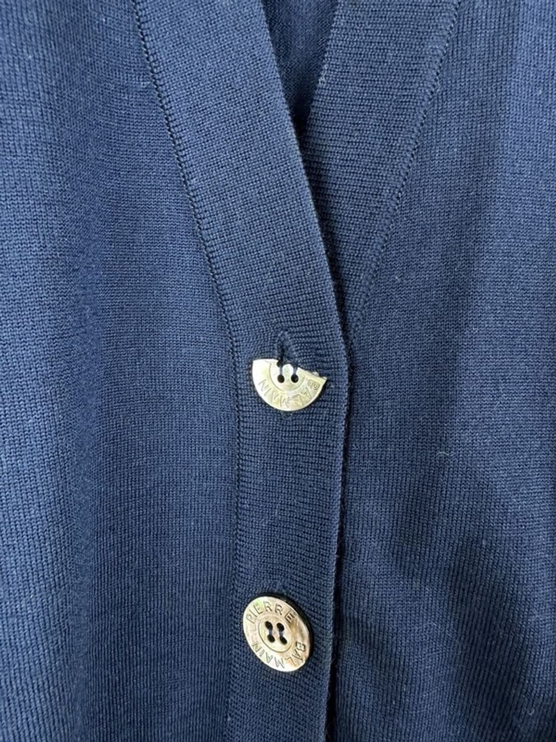 [38] PIERRE BALMAIN 피에르발망 자개단추 가디건 상품이미지3