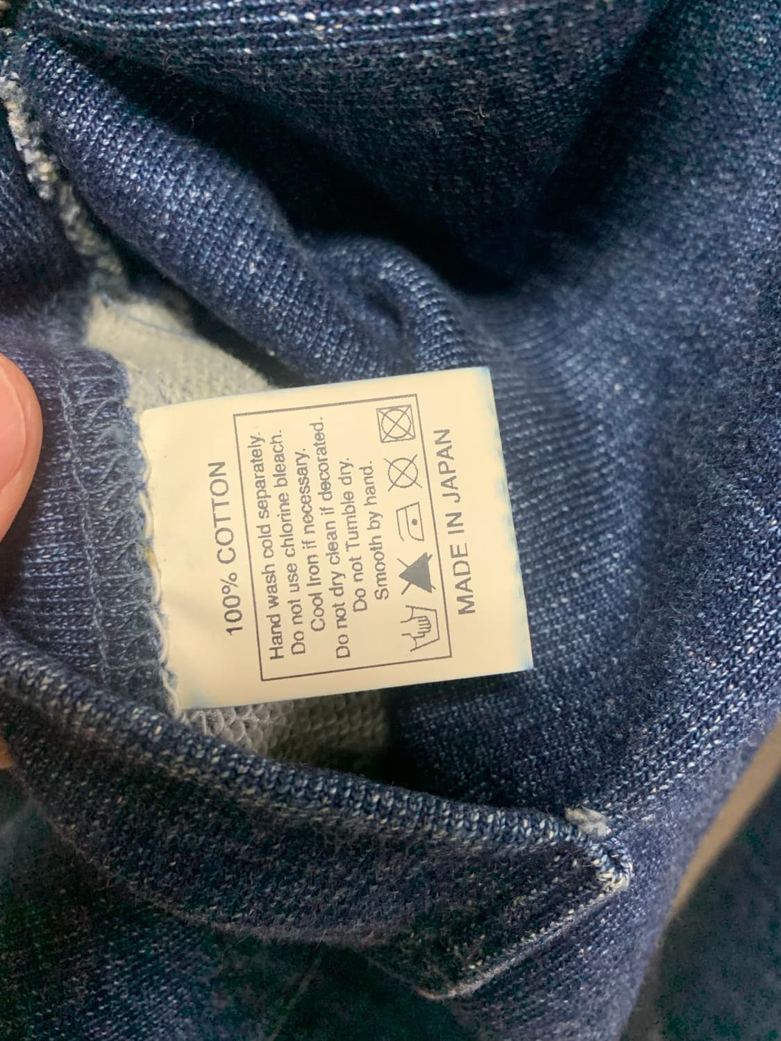 Cootie 인디고 숄카라 가디건 상품이미지4