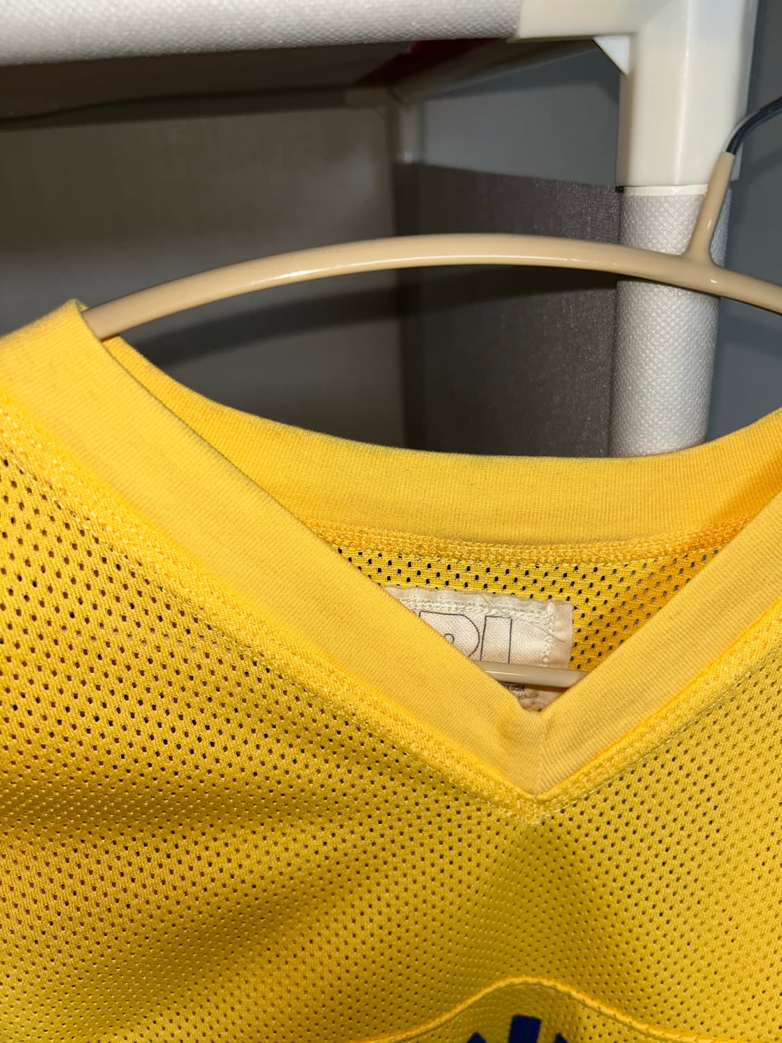ERL Yellow 'Venice 76' Football Jersey S 상품이미지4