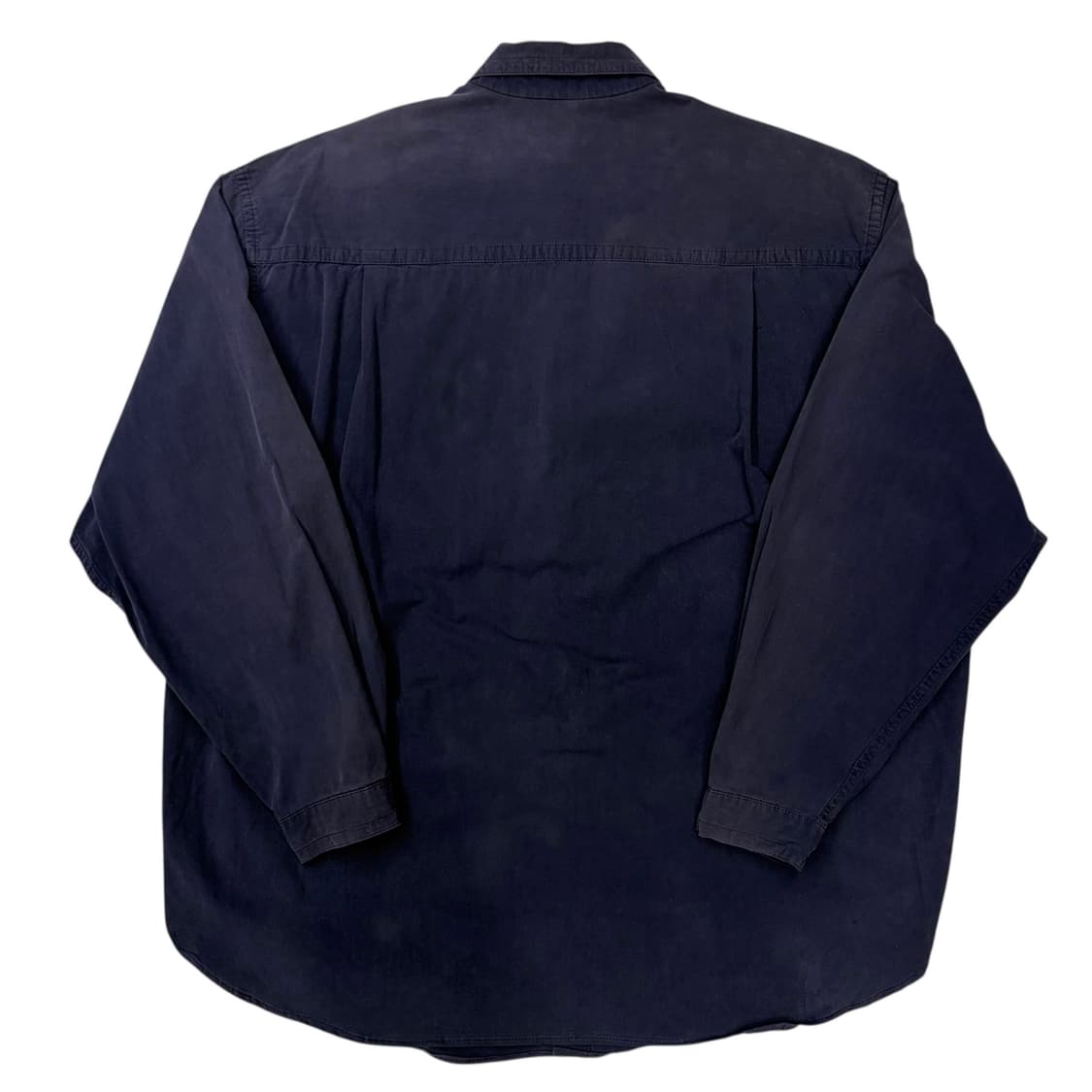90s 이세이 미야케 Hai 스포팅 기어 네이비 워크 셔츠 XL 상품이미지4
