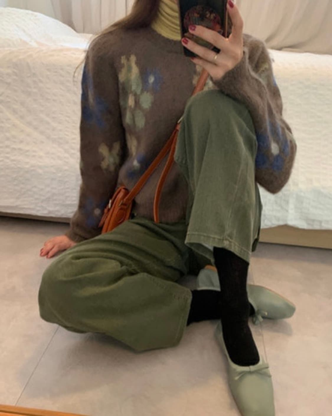 pingnugget 플라워 니트 상품이미지3