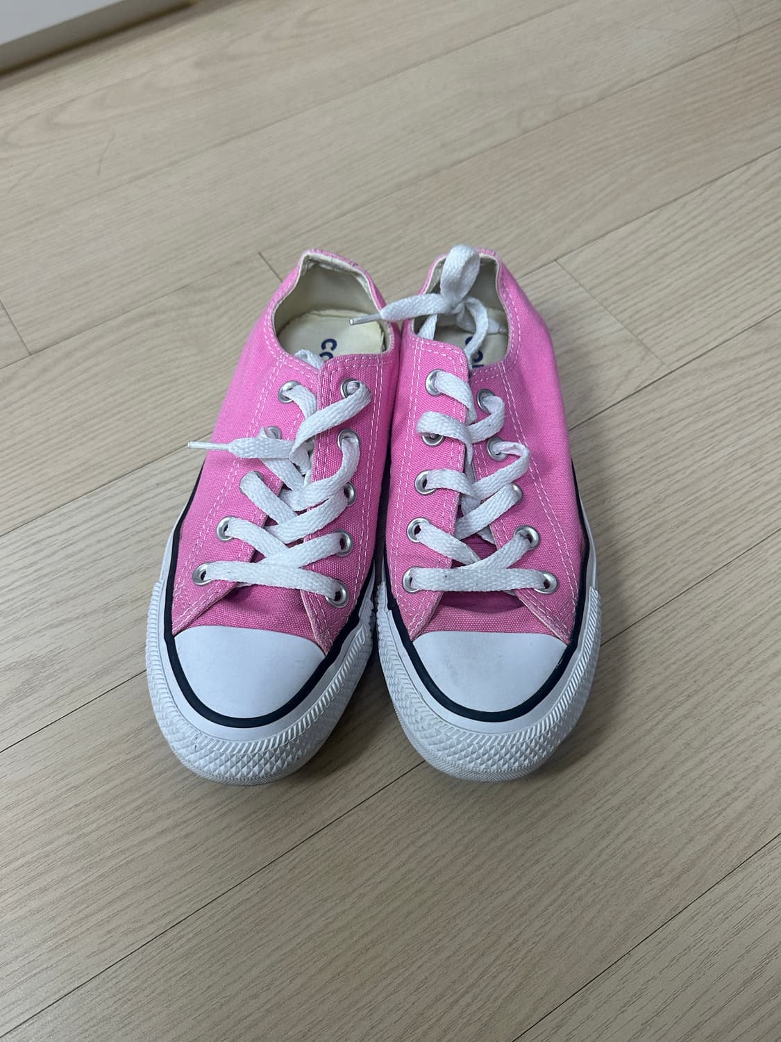 컨버스 올스타 핑크 로우 스니커즈 220 상품이미지1