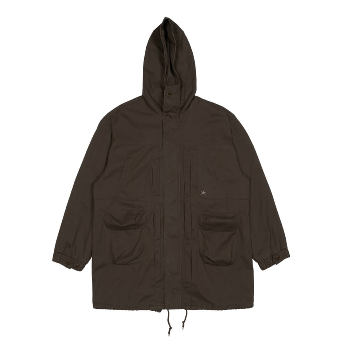 더콜디스트모먼트 야상 자켓 브라운 상품이미지3