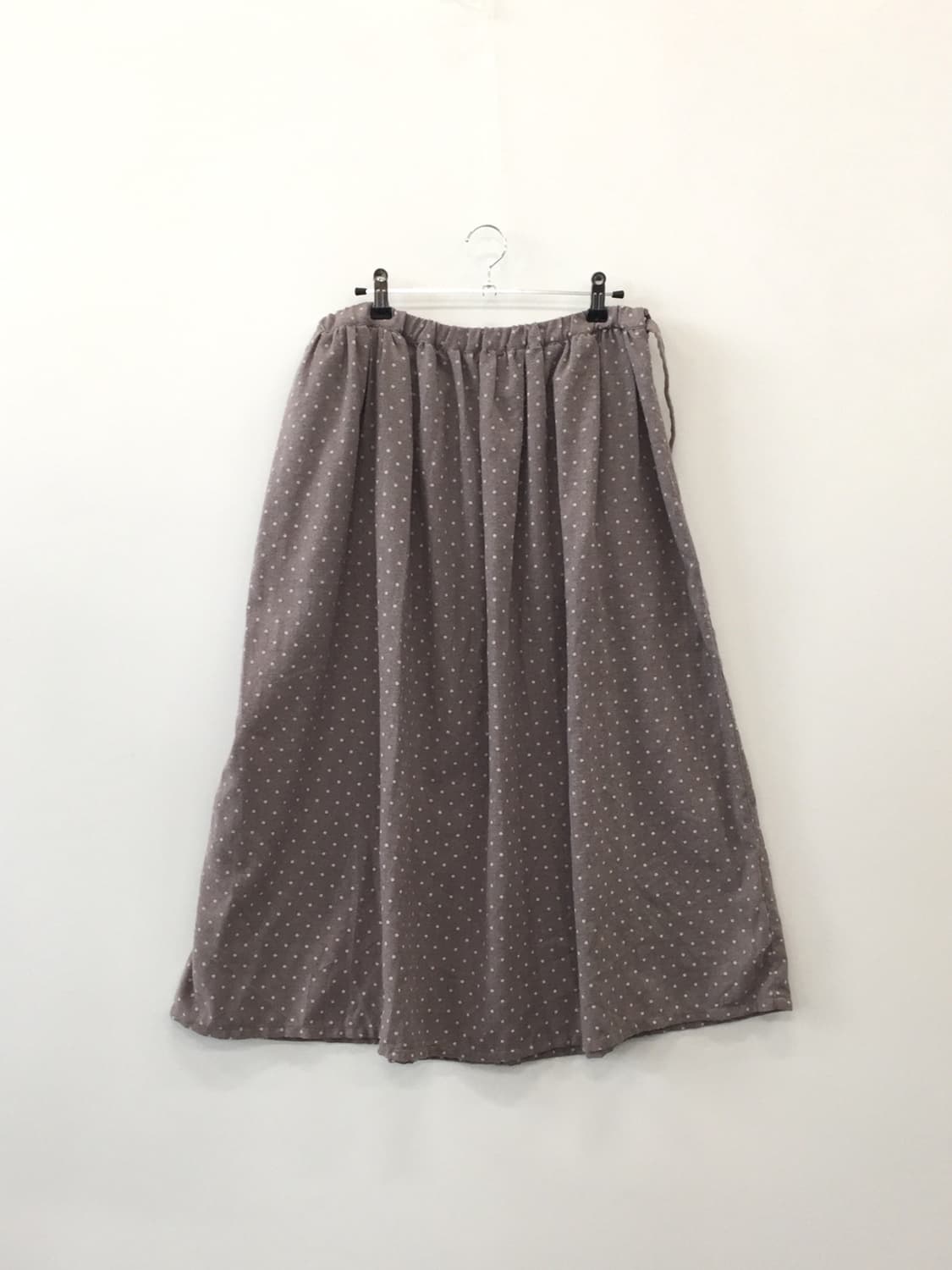 SM2 Gray Polka Dot Long Skirt 상품이미지4