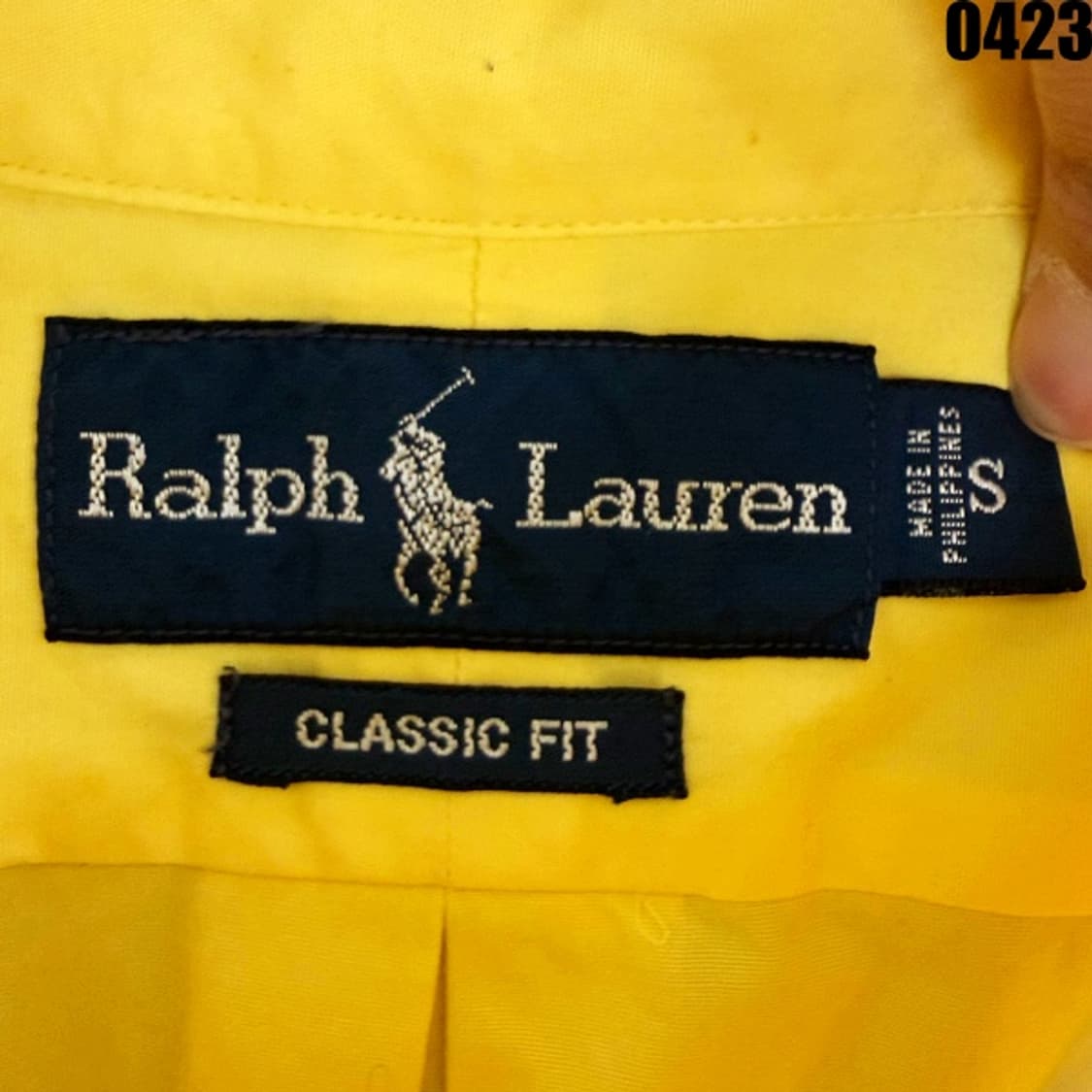폴로 랄프로렌 클래식핏 반팔 셔츠 S 0423 상품이미지5