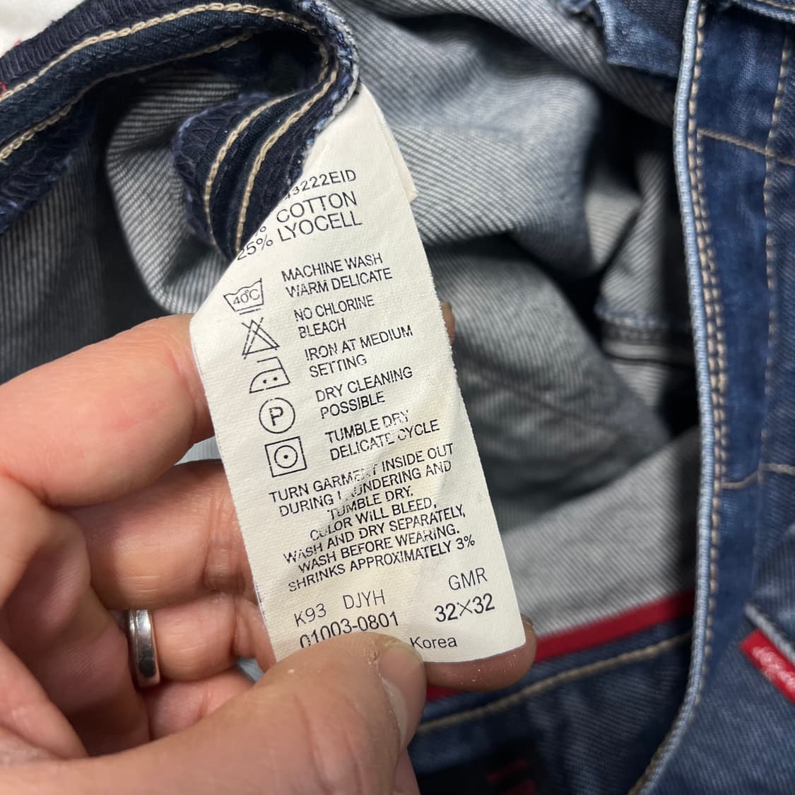 리바이스 엔지니어드 데님팬츠 상품이미지8