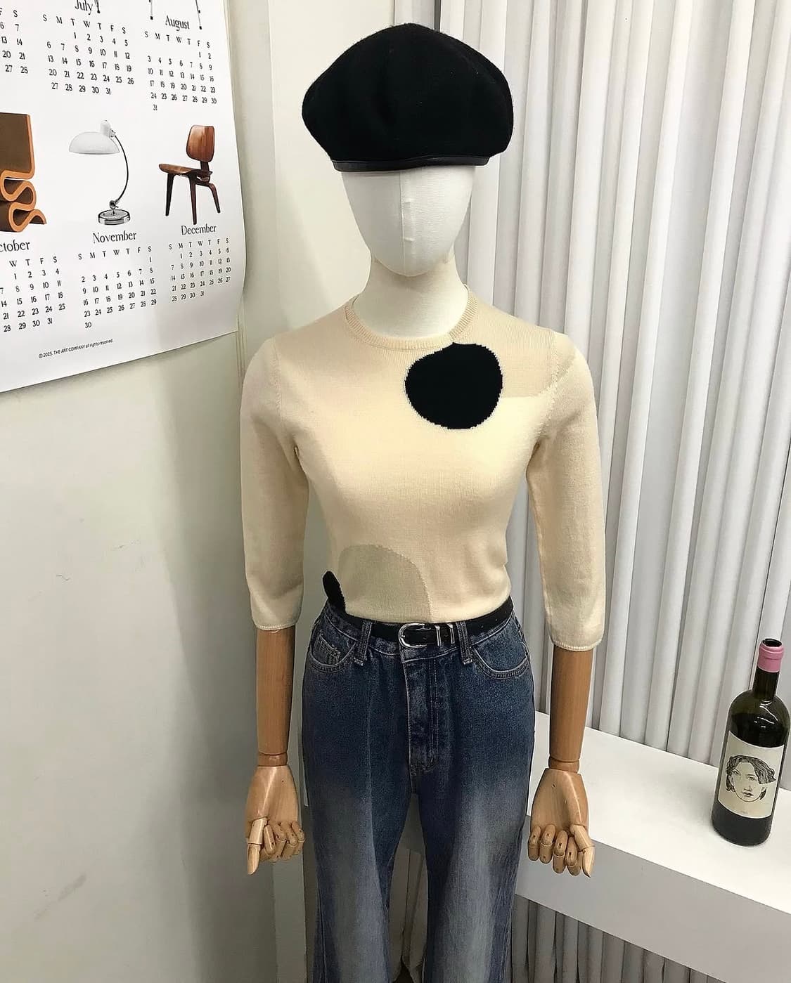 질샌더 도트 니트 상품이미지8