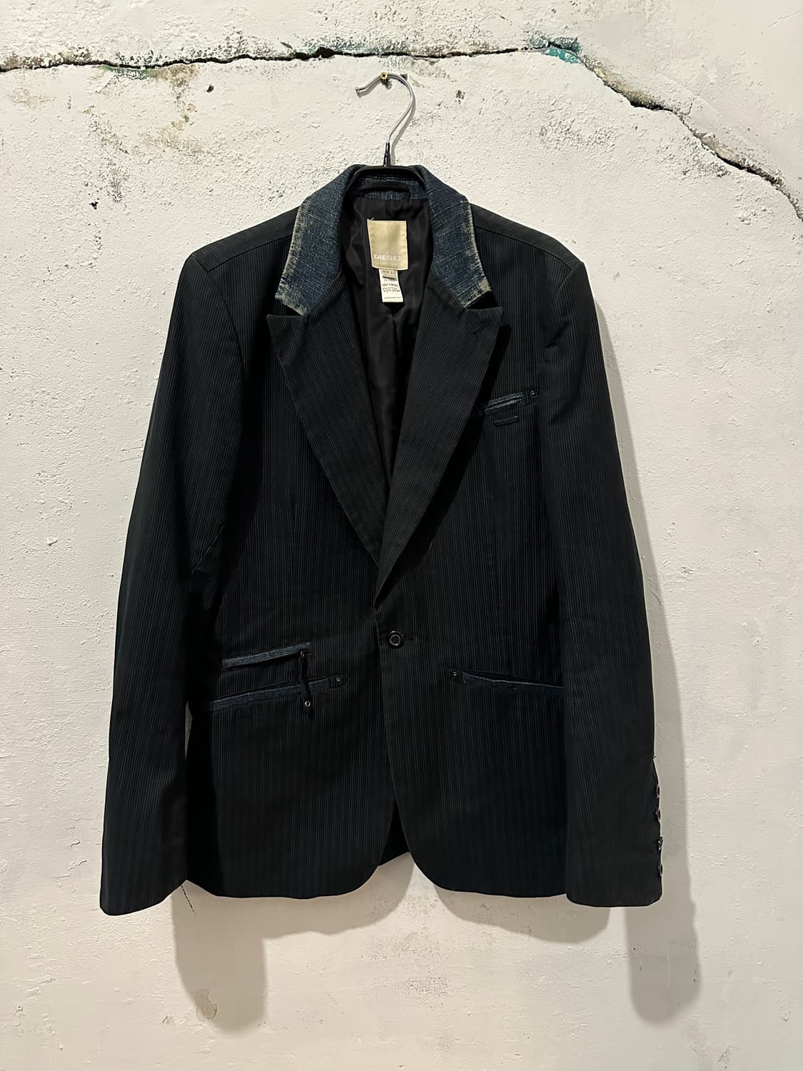 디젤 데님 카라 블레이저 상품이미지1