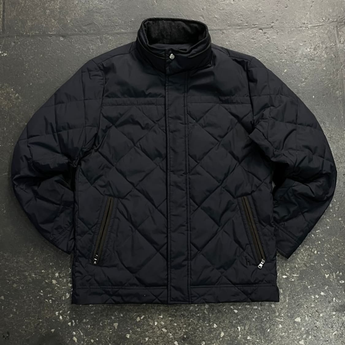 100 헤지스 퀄팅 점퍼 상품이미지1