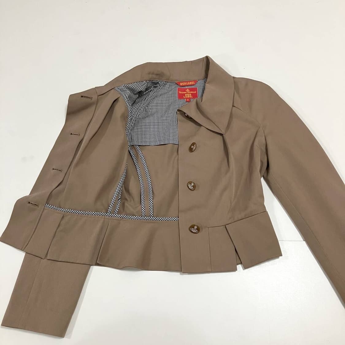 비비안웨스트우드 레드라벨 자켓 브라운 상품이미지5
