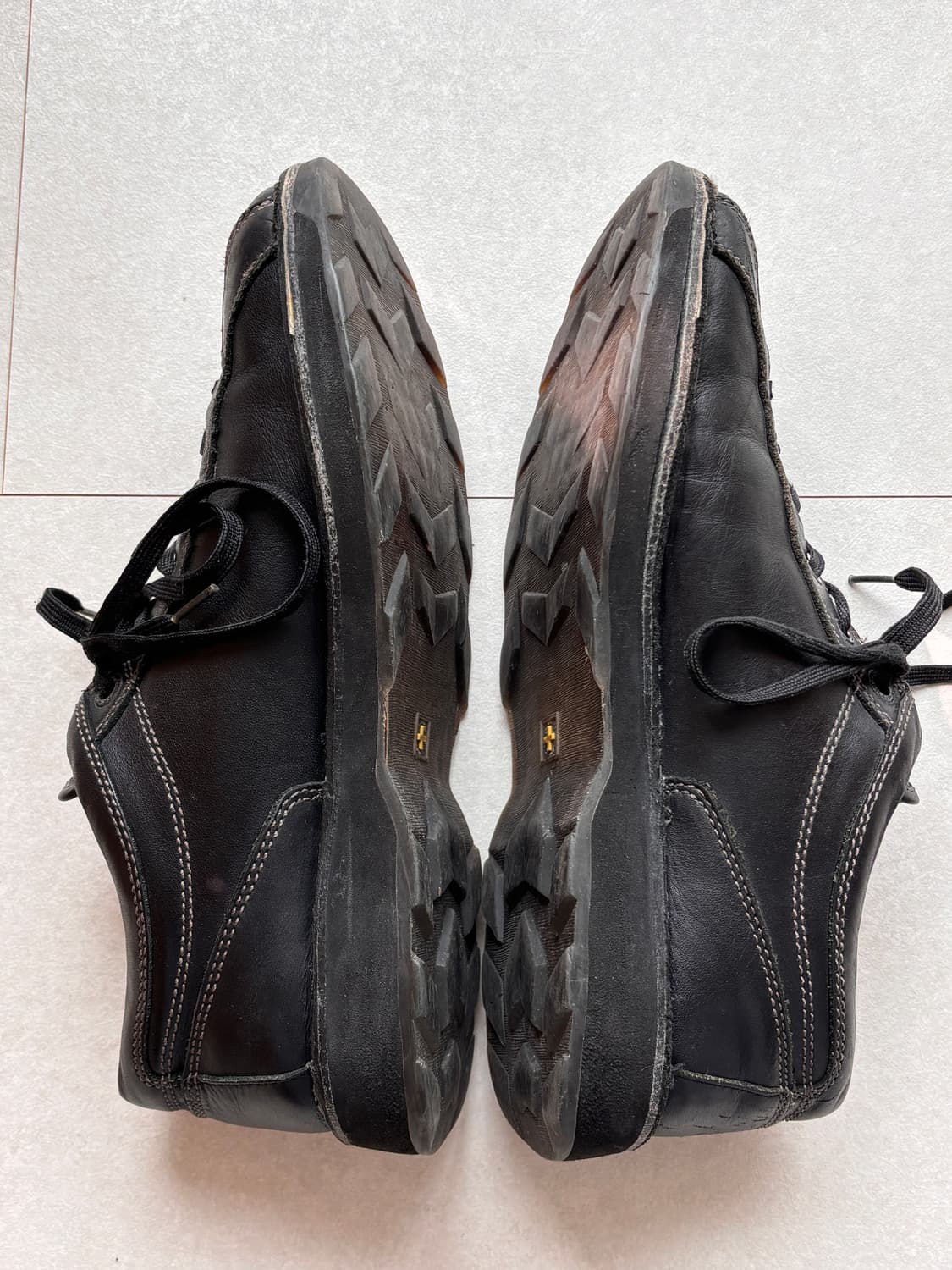 00s Dr.Martens 올드 워크 레더슈즈 2B55 블랙 UK10 상품이미지2