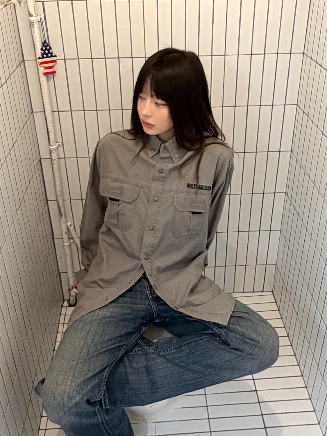 90’s Harley-Davidson 긴팔 티셔츠 상품이미지2