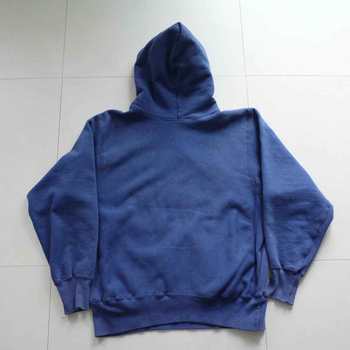 80s 챔피온 리버스위브 USA제 후드 네이비 XL 상품이미지8