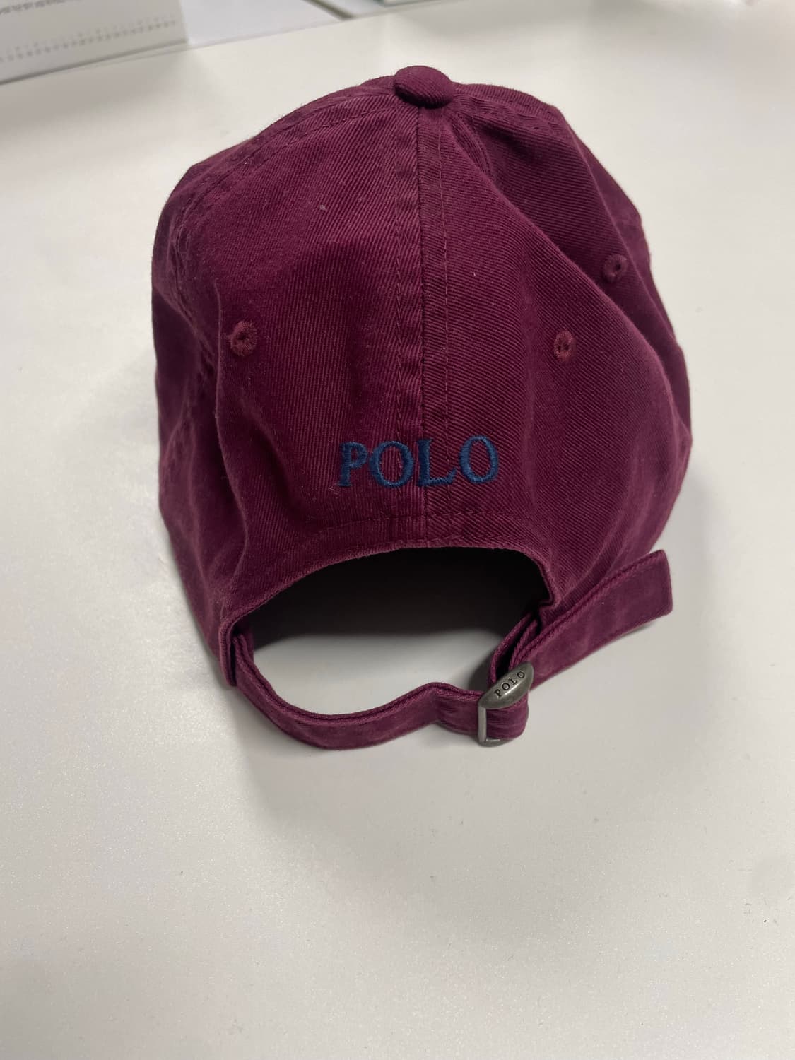 폴로 코튼 볼캡 와인 / OS 상품이미지3