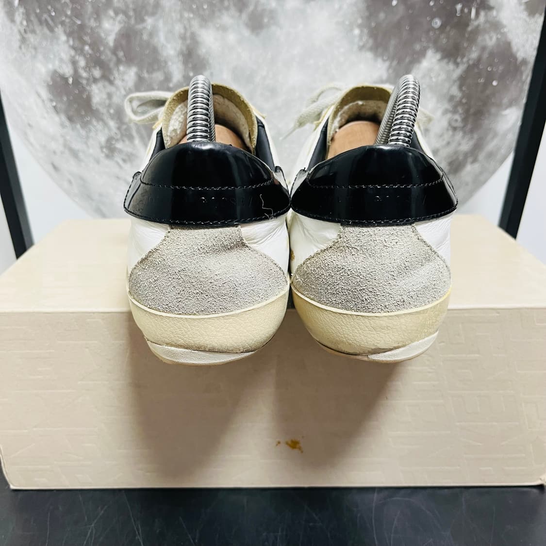 정품 40) 골든구스 블랙탭 스니커즈 255~260 상품이미지4