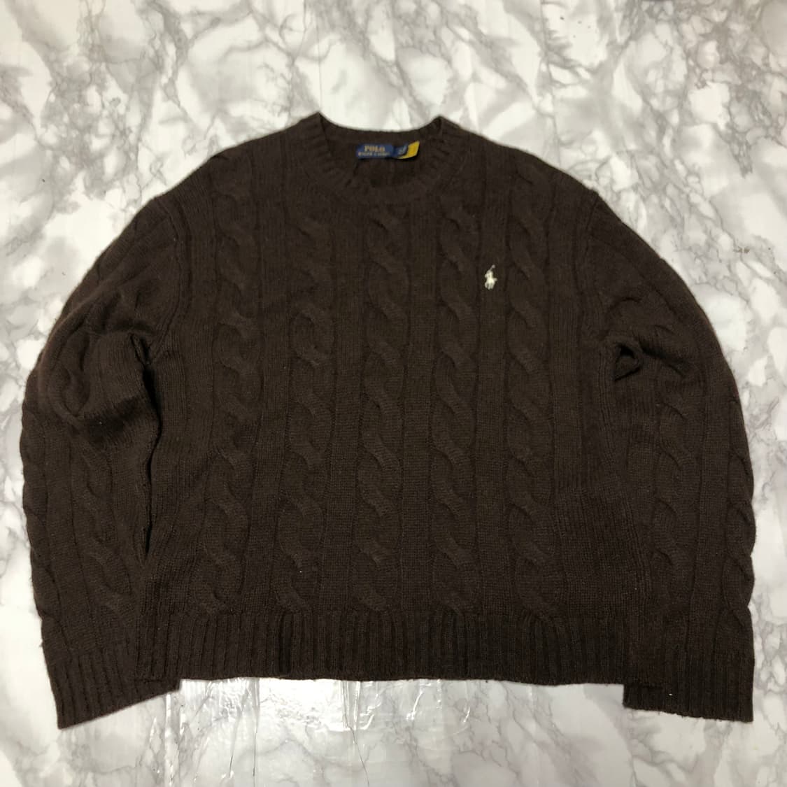 폴로 랄프로렌 캐시미어 니트 오버핏 여성용 상품이미지1