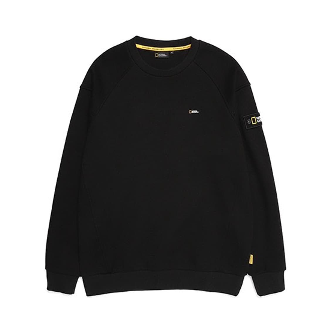 S 내셔널지오그래픽 공용 세미 오버핏 와펜 맨투맨 상품이미지1