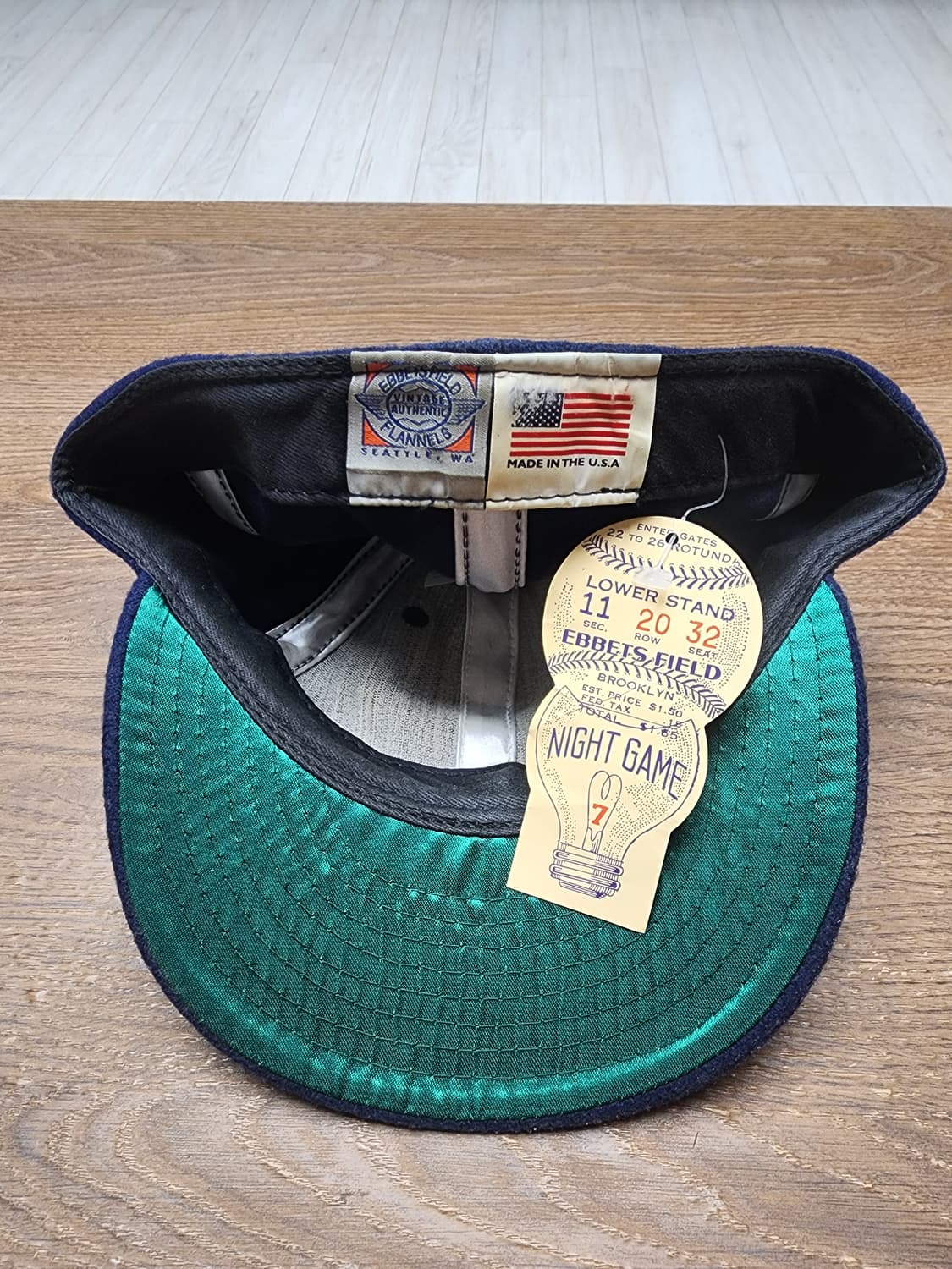 이벳필드 USA라인 NY 울 볼캡 상품이미지5