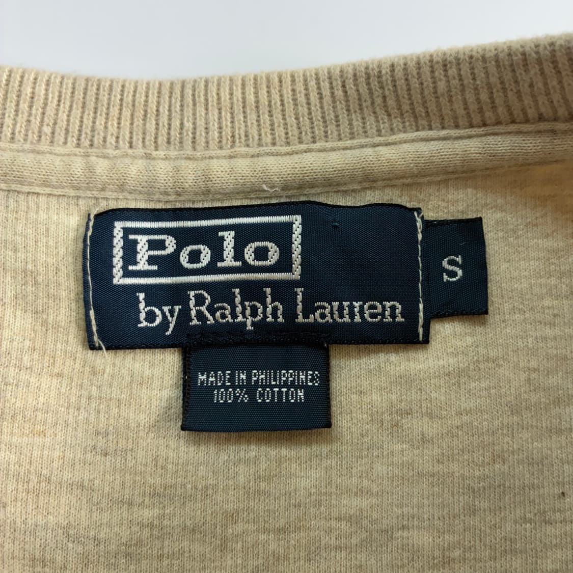 Polo  폴로 랄프로렌 자수 코튼 아이보리 맨투맨  상품이미지3