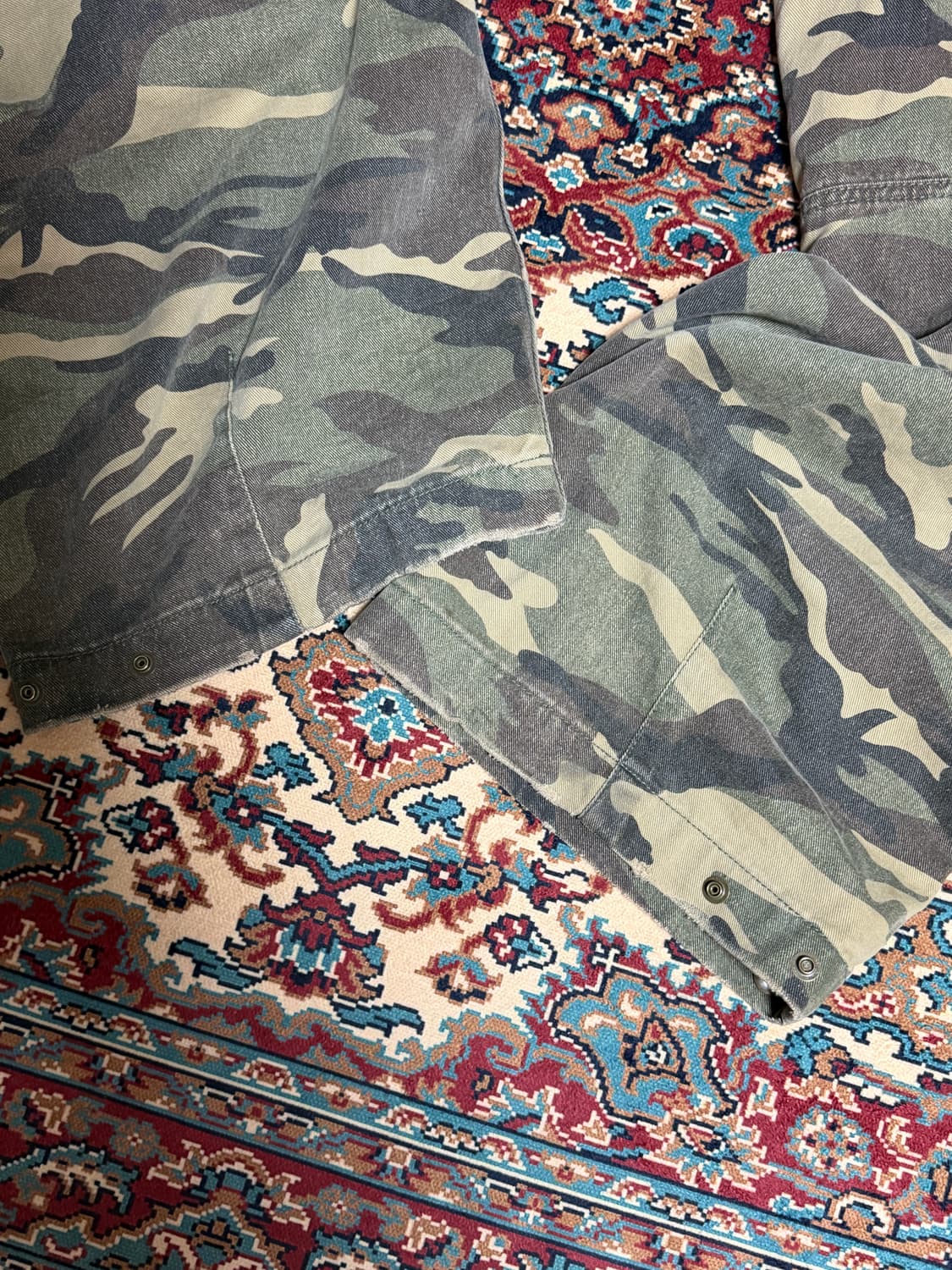 ETCE 더블니 카모 팬츠 사이즈L 상품이미지5