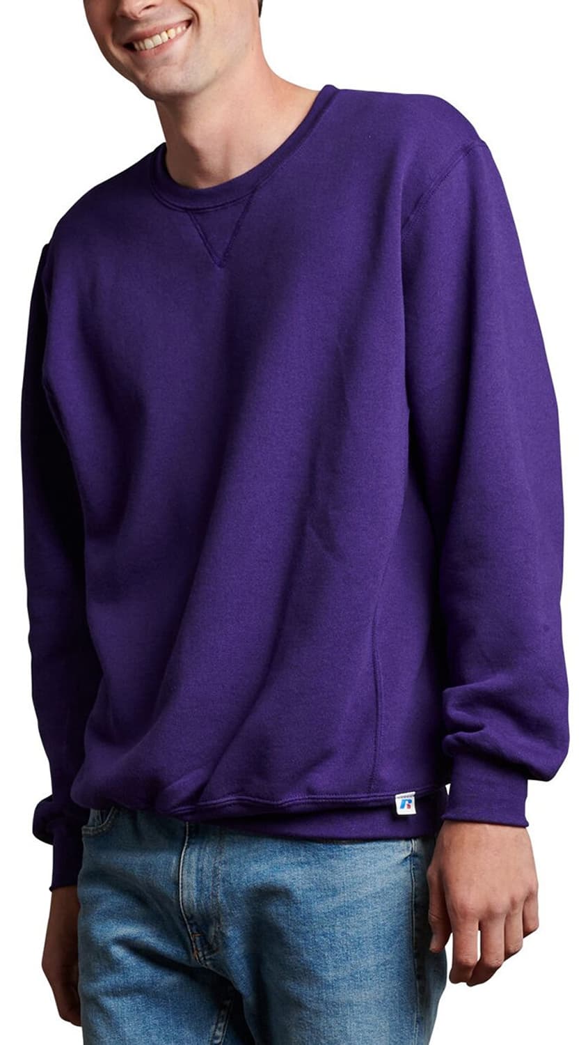 [L] 러셀 애슬레틱 퍼플 블랭크 스웻셔츠 크루넥 맨투맨 상품이미지2