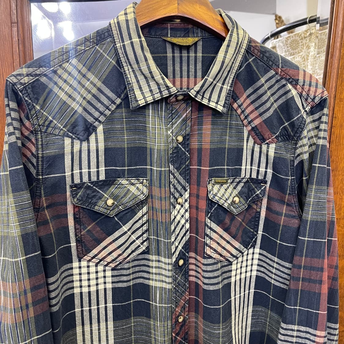 디젤 웨스턴 셔츠 상품이미지2