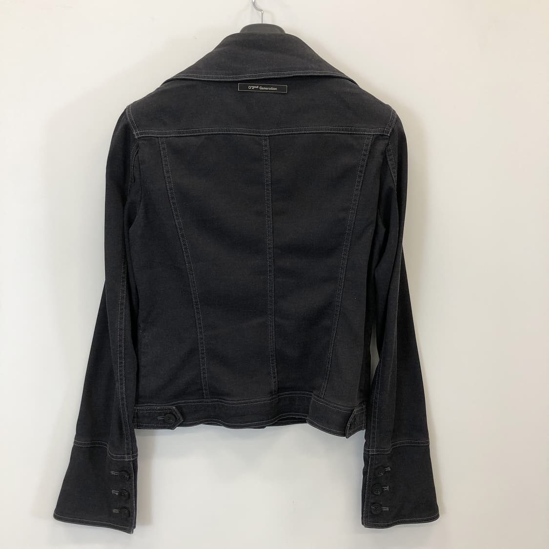 오즈세컨 흑청 데님셔츠자켓 55 상품이미지4