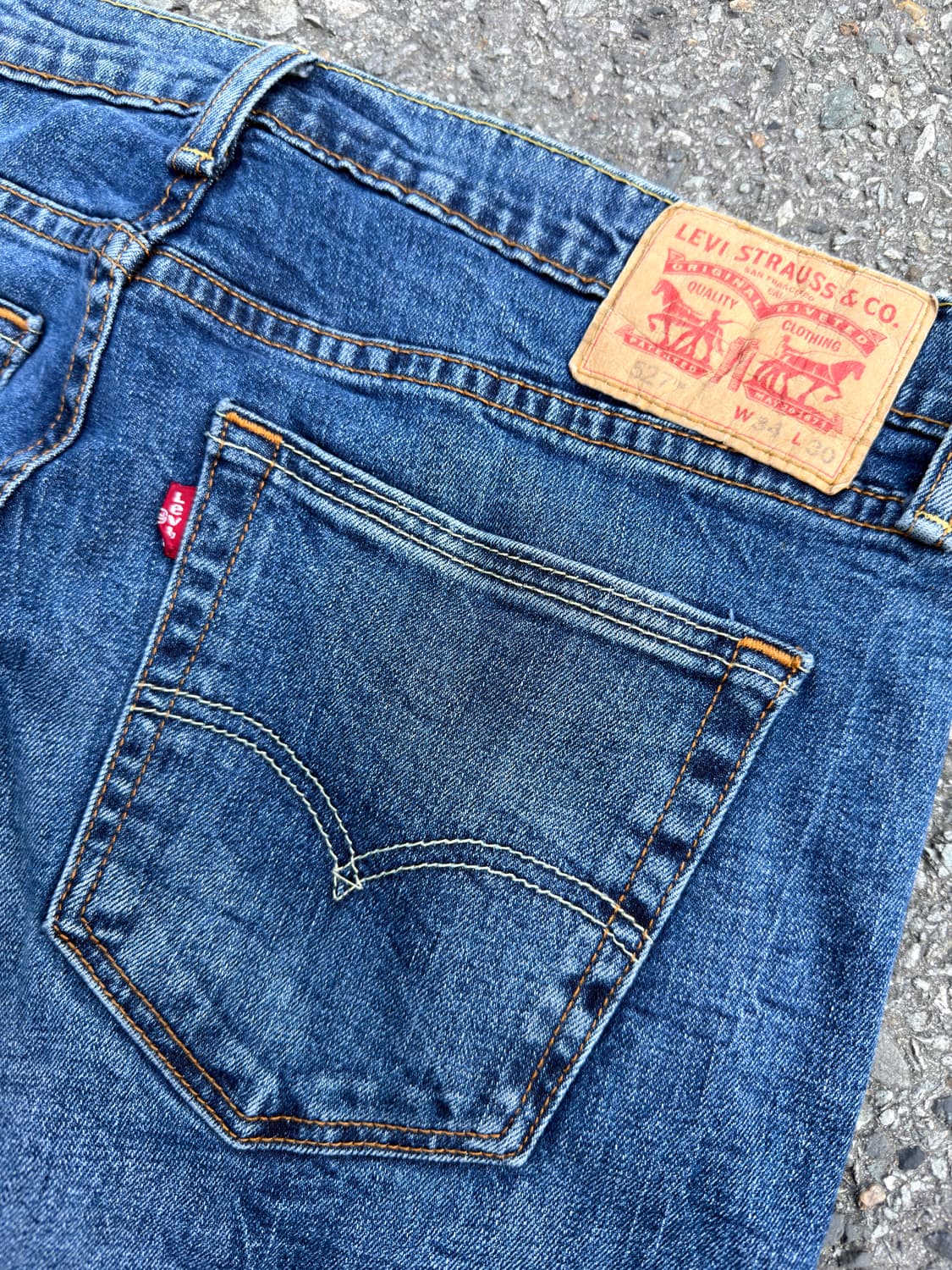 리바이스 527 부츠컷데님팬츠 상품이미지3