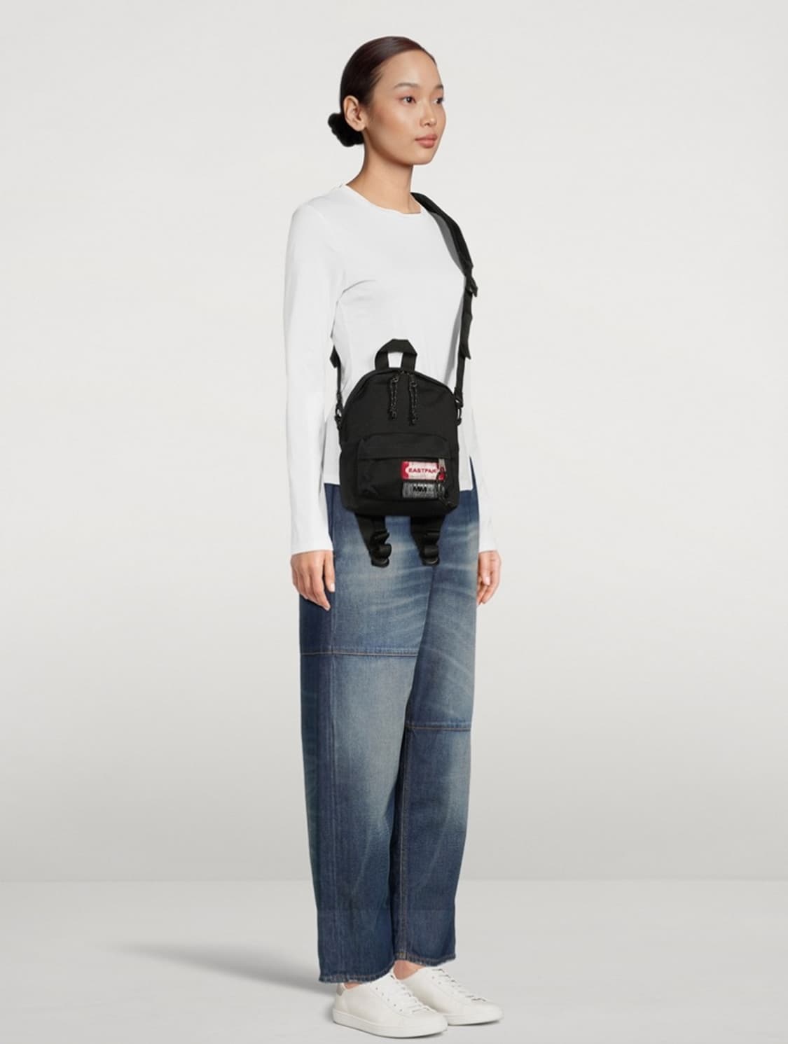 메종마르지엘라 MM6 X 이스트팩 미니 숄더 크로스백 블랙 상품이미지10