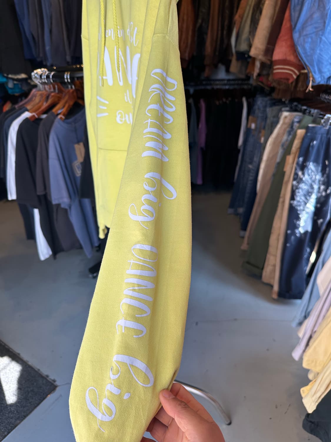 헤인즈 프린팅 스웻 후드 상품이미지6