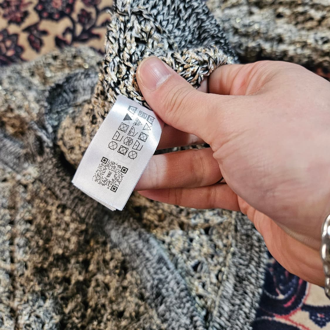 자라(Zara) 믹스 펄 트위드 가디건 자켓 M size 상품이미지8