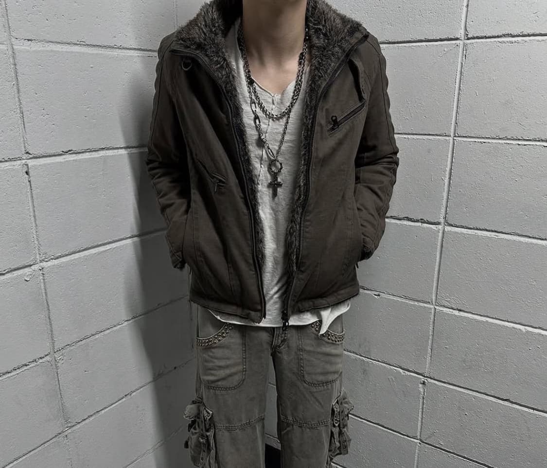 SCHLUSSEL Heavy cotton waxed work jacket 상품이미지2