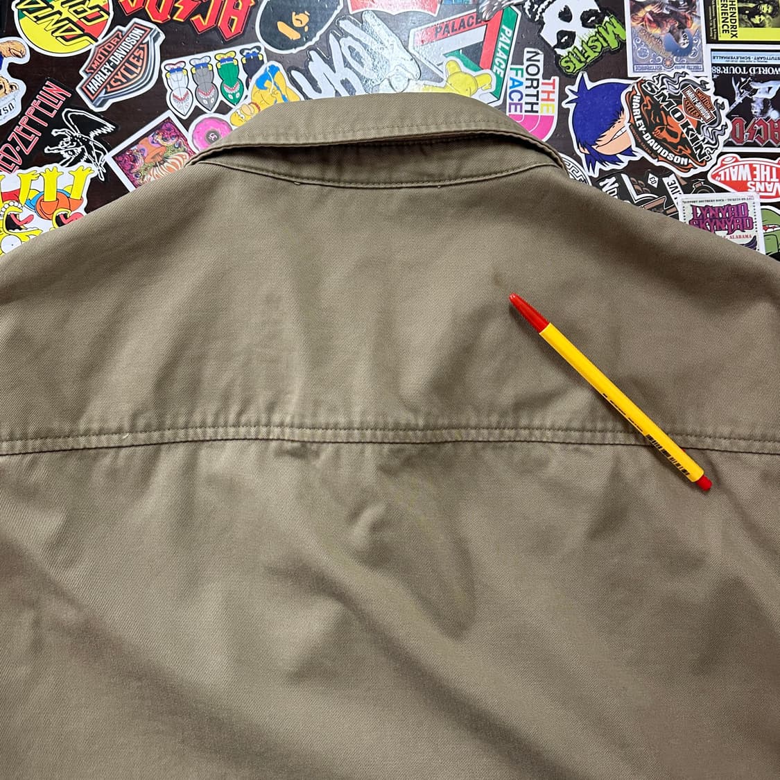 90s 폴로 랄프로렌 코튼 트윌 스윙탑 자켓 XL 상품이미지5