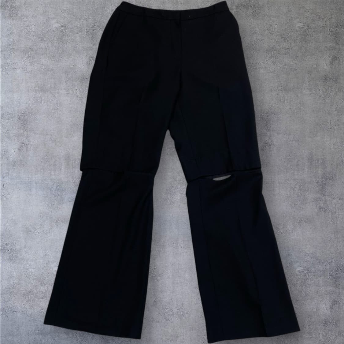 메종마레 maison marais 블랙 투웨이 벨 팬츠 38 상품이미지2