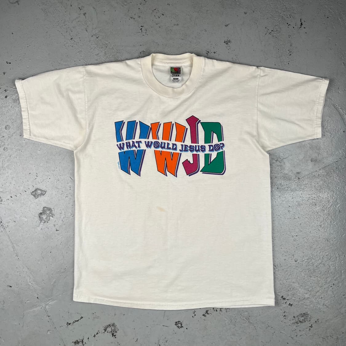 What Would Jesus Do WWJD Religious 반팔티 상품이미지2