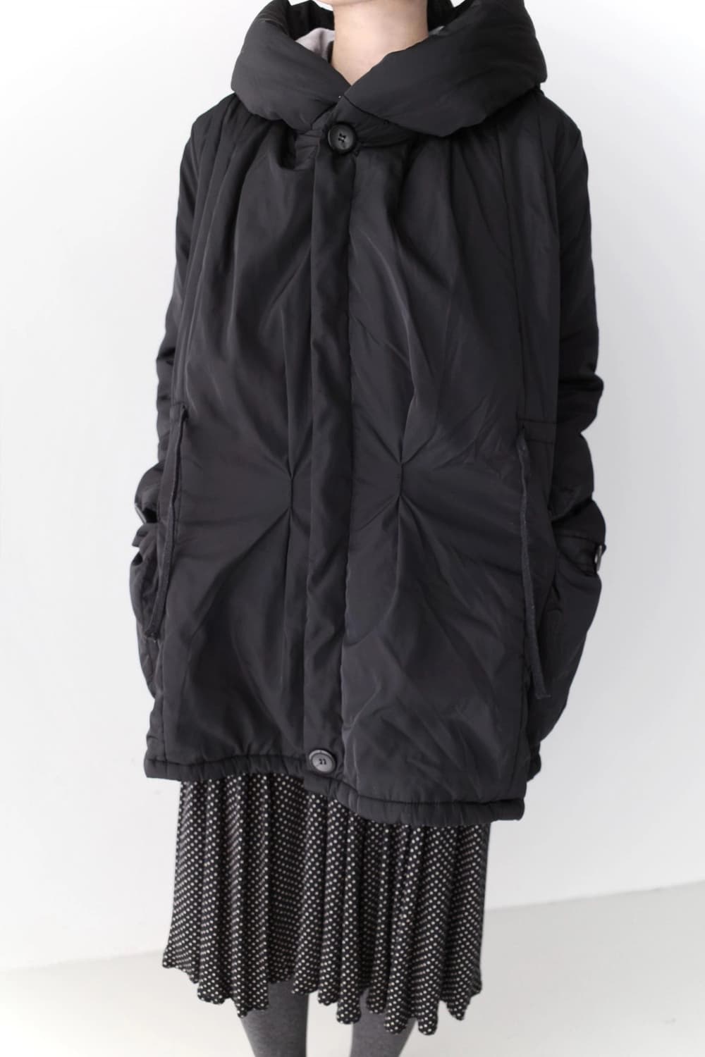 택포) balloon hood padding 상품이미지1