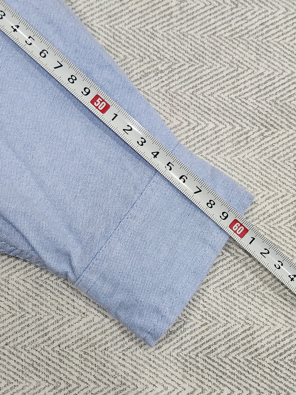 [M] 라퍼지 스토어 아워맨 코튼 오버핏 셔츠 스카이블루 상품이미지8