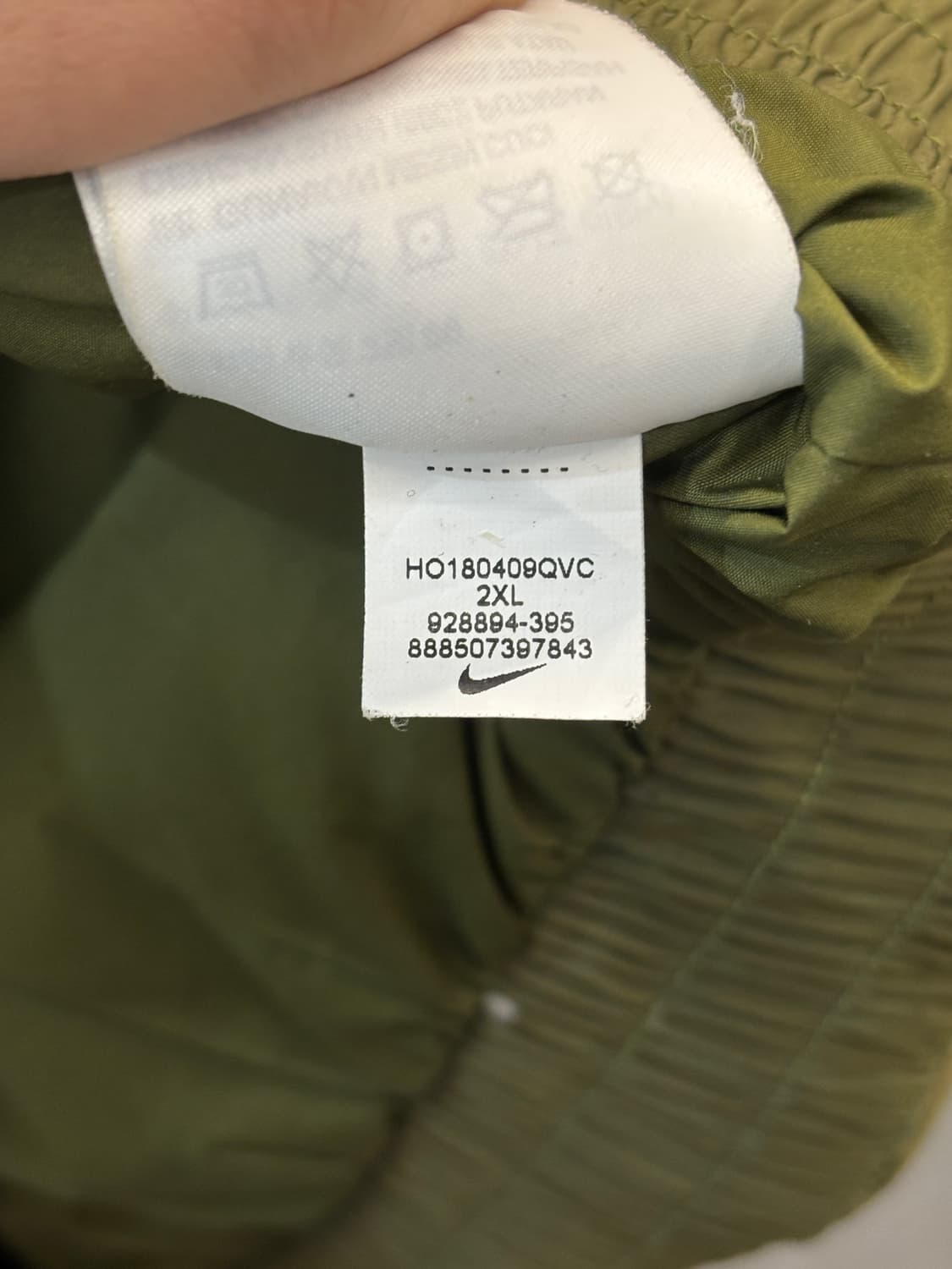 나이키 NSW 덕다운 남성 패딩 XXL 올리브 상품이미지5