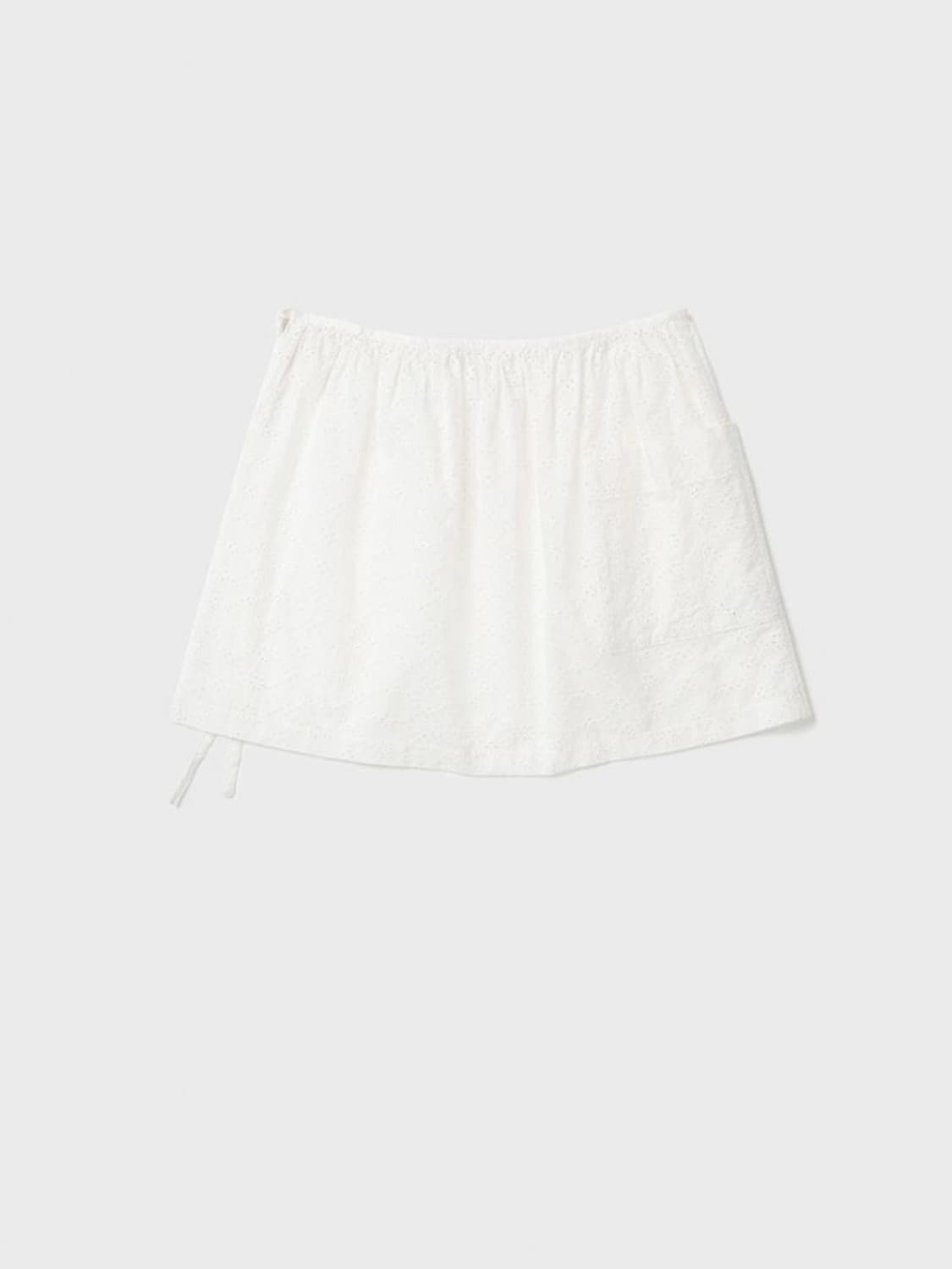 버뮬라 EYELET COTTON WRAP SKIRT 랩스커트 상품이미지1
