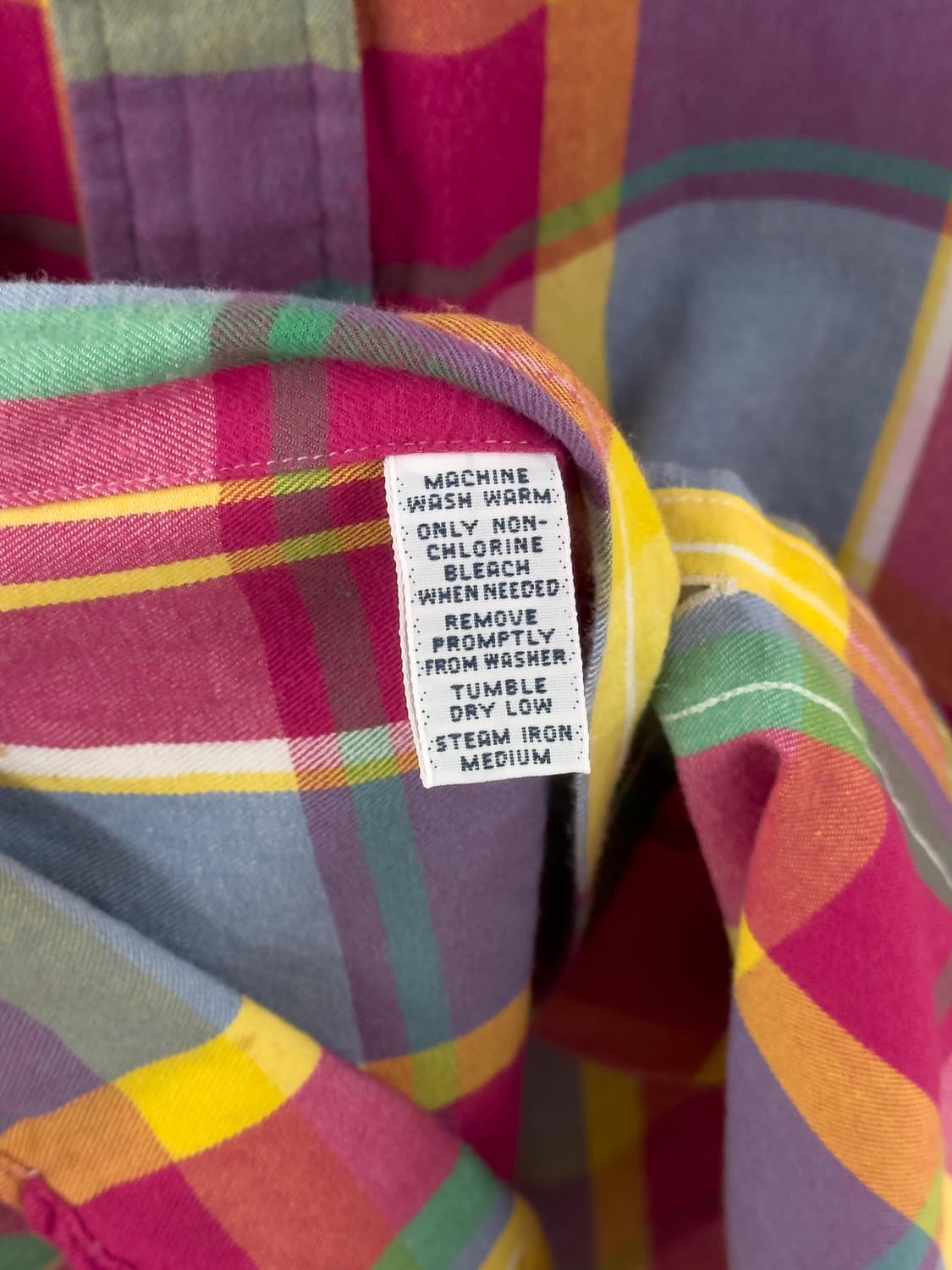 폴로 랄프로렌 마드라스 체크셔츠 상품이미지6