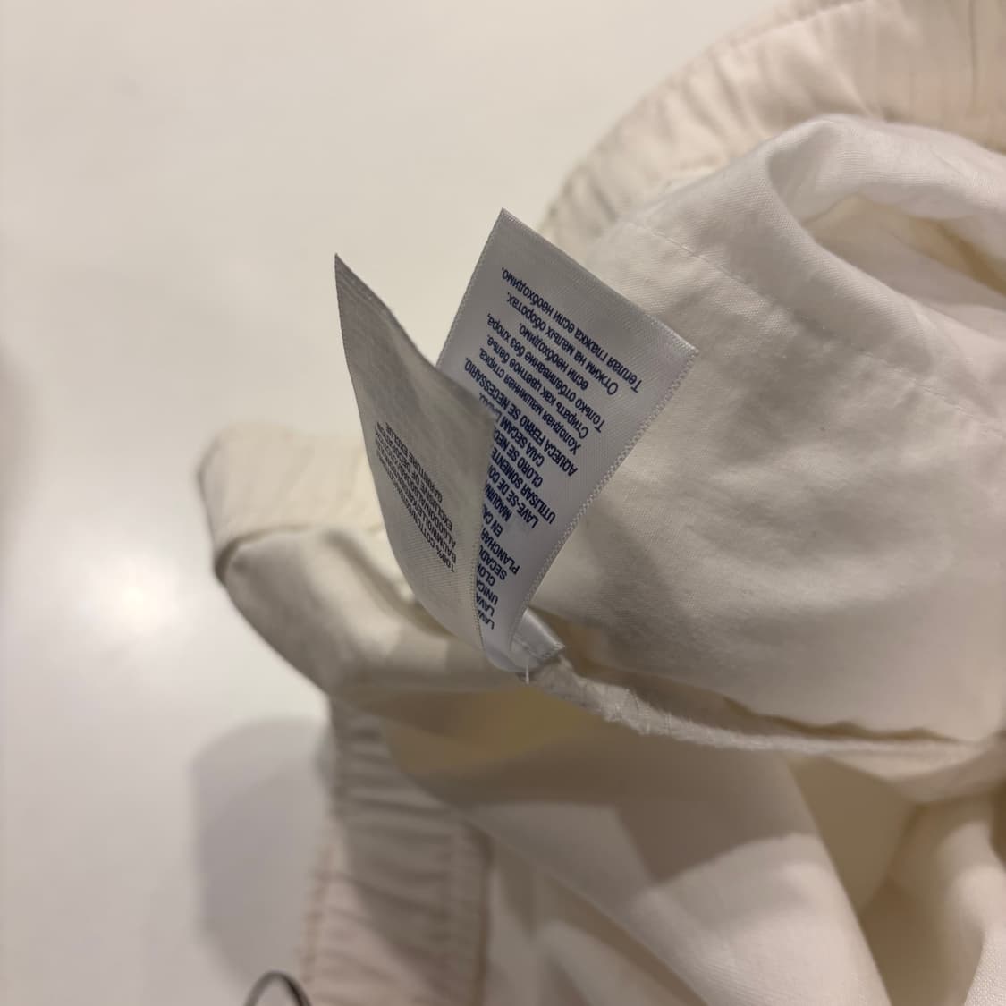 [XL] 폴로 랄프로렌 코튼 화이트 반바지 하프 팬츠 D414 상품이미지5