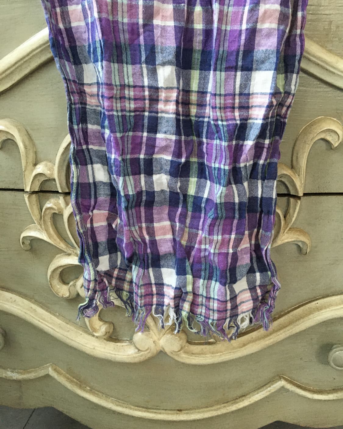  check pattern scarf 상품이미지4