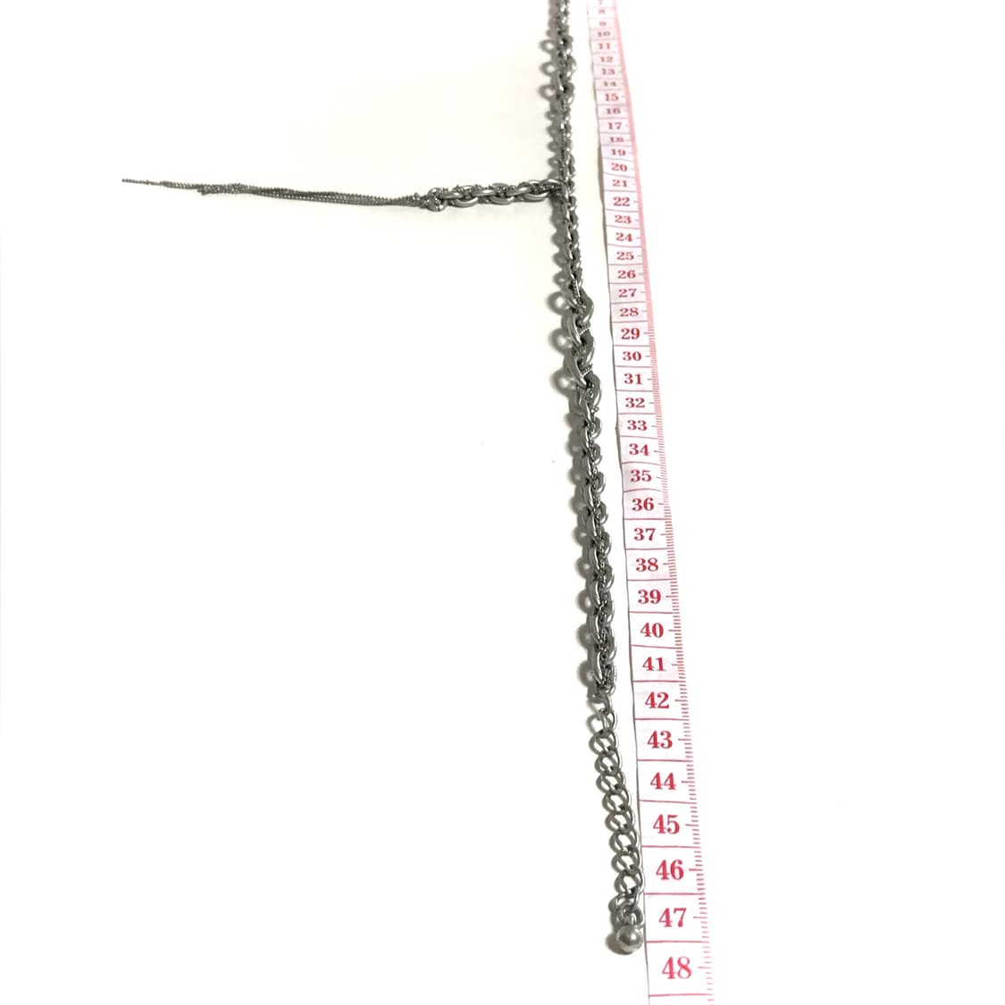 일본 빈티지 드롭 체인 목걸이 락시크 고스 로리 펑크 갸루 그런지 로걀 상품이미지4
