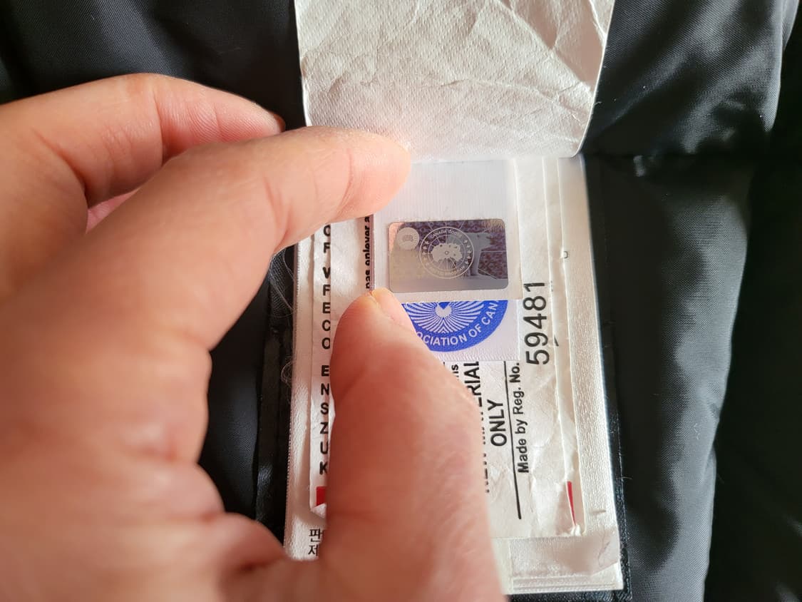 백화점구입 국내택 캐나다구스  트릴리움 상태 최상 상품이미지7