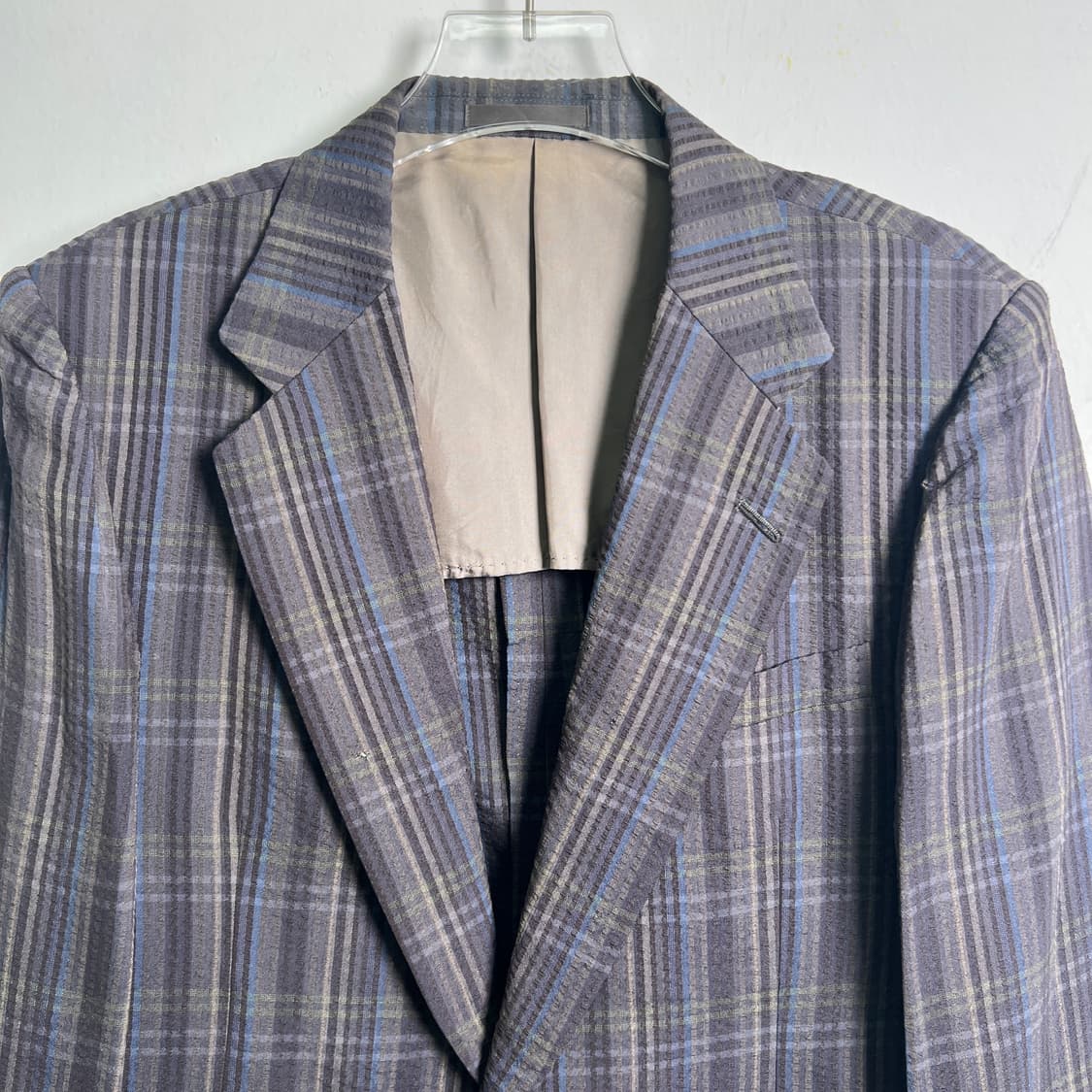 버버리 빈티지 체크 싱글 블레이저  상품이미지4