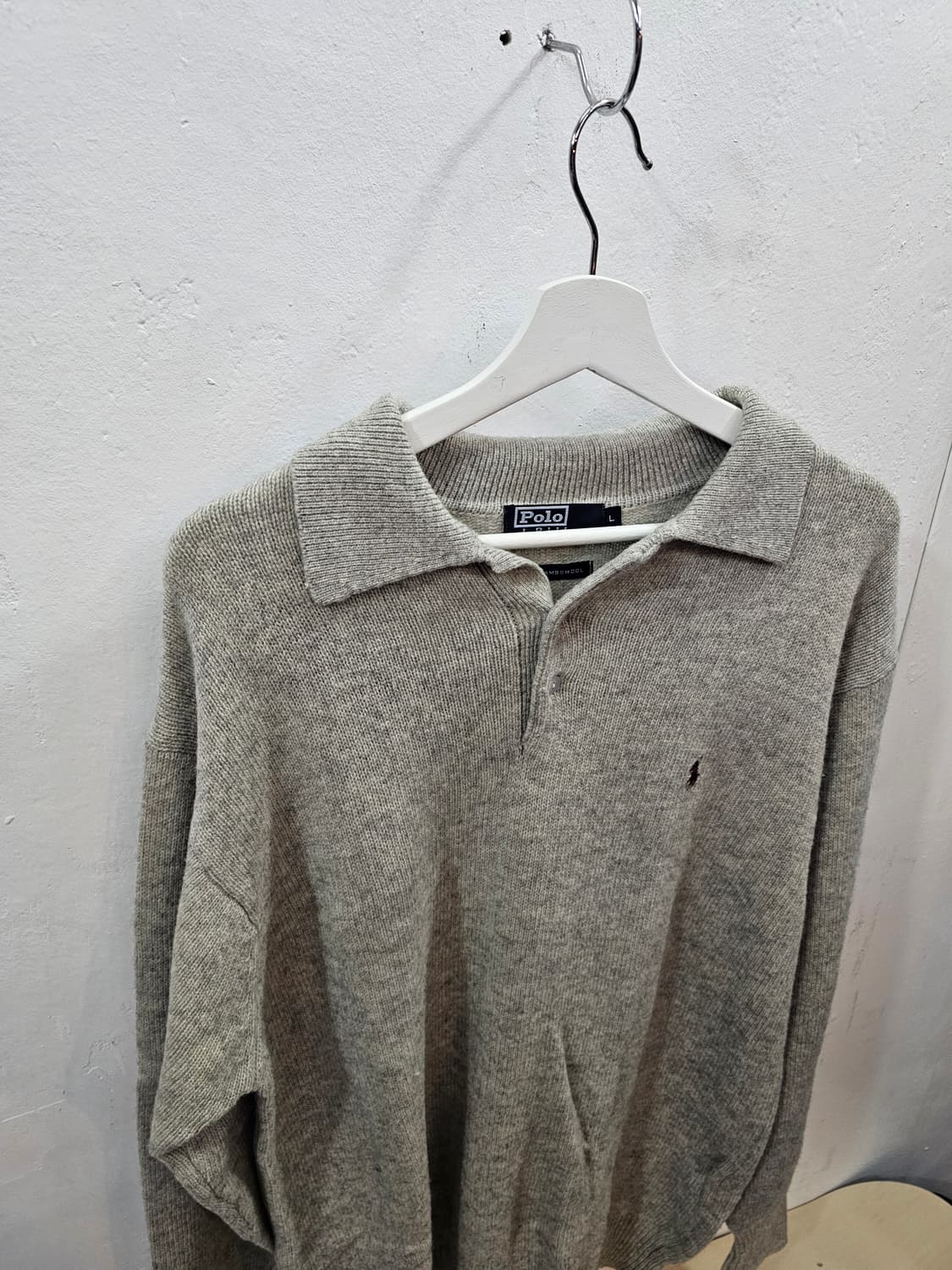 폴로 카라 니트 상품이미지2