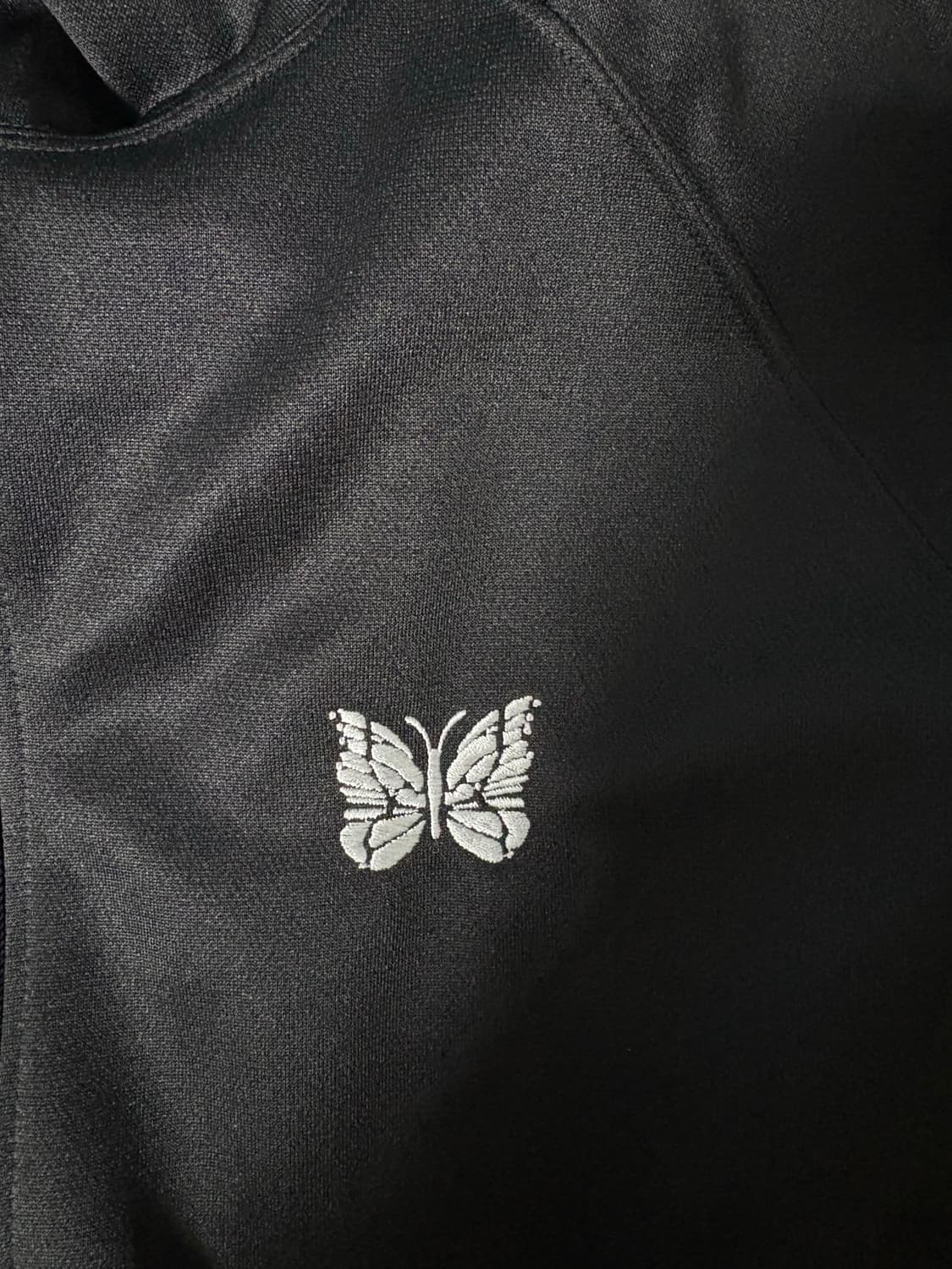 니들스 트랙자켓 폴리스무스 블랙 화이트 (L) 상품이미지3