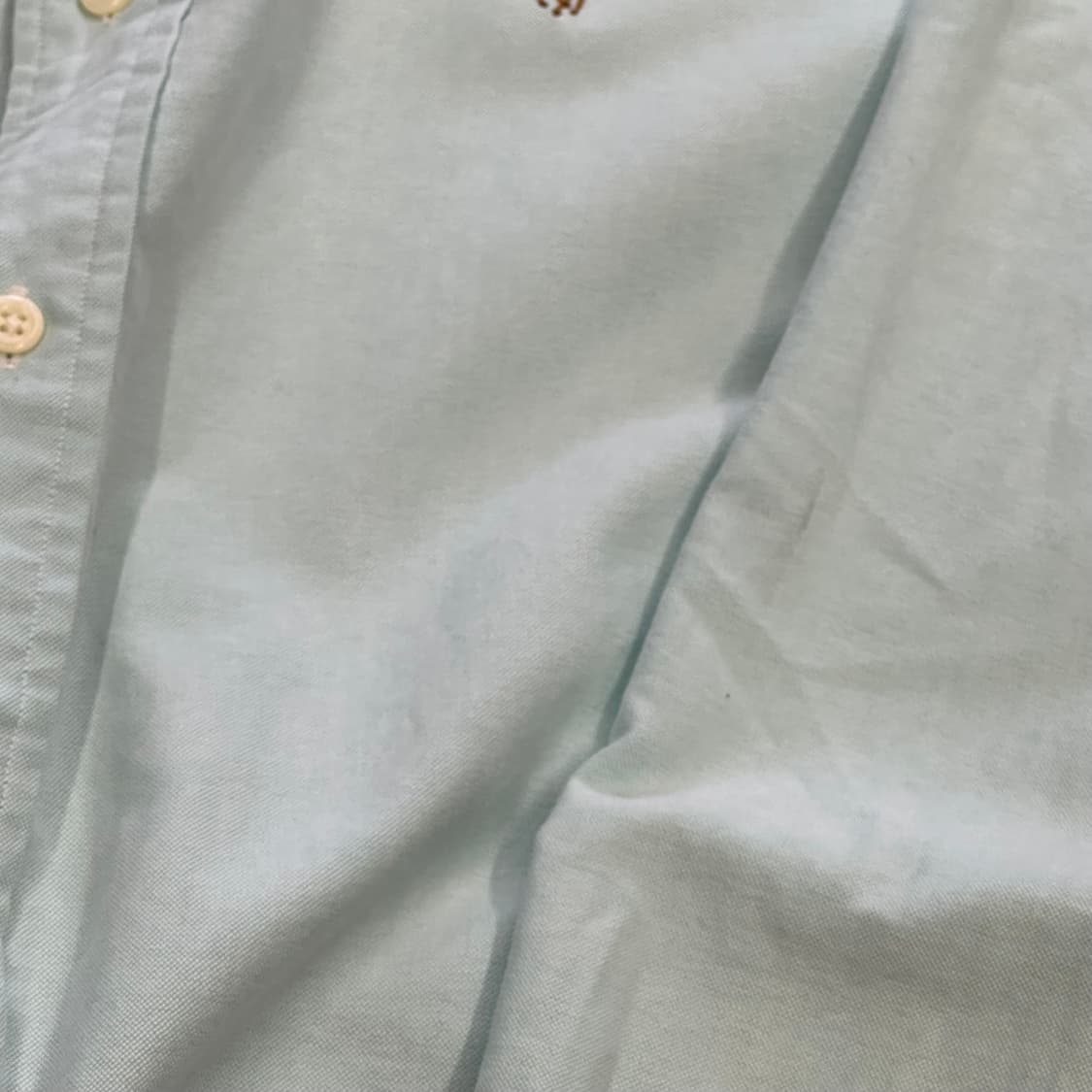 L 폴로랄프로렌 클래식핏 민트 코튼 셔츠 상품이미지6